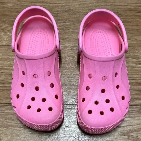 CROCS Pink Sandals Clogs - Picture 2 of 12